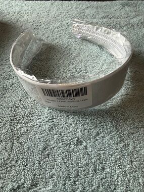 White 1.6 inch Wide Headband